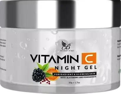 Body Avenue Vitamin C Night Gel with Pomegranate & Blackberry